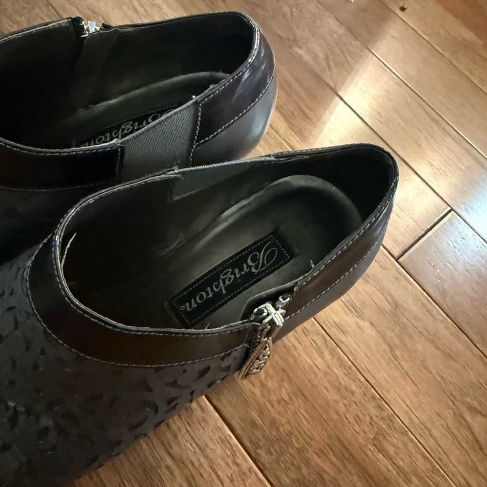 Vintage Brighton Rhythm Detail Cut Booties - Picture 2 of 4